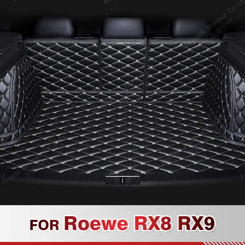 

For Roewe RX8 7-Seat 2018 2019 RX9 2023 Auto Full Coverage Trunk Mat Car Protective Pad Cargo Liner Interior Accessories