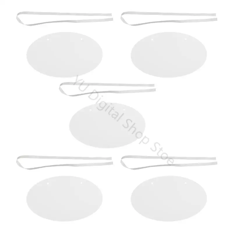 96BA Bemalbare Sitzschilder zum Aufhängen aus transparentem Acryl zum Selbermachen von Hochzeitsbotschaften und Namen – Detail 4