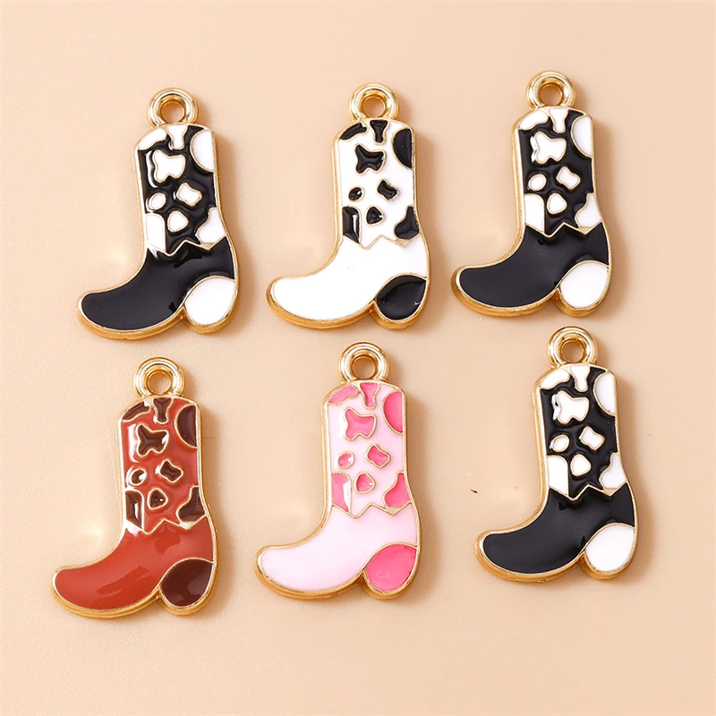10 Stück niedliche Sport-Charms, Emaille-Rugby- und Basketball-Schuh-Charms für die Schmuckherstellung, Ohrringe, Anhänger, Halsketten, DIY-Bastelzubehör – Detail 9