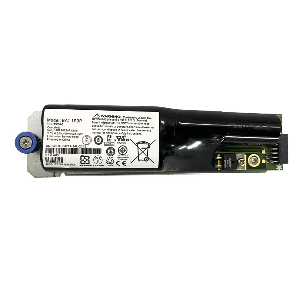 

Аккумуляторная батарея BAT 1S3P, 2,5 в, Ач, мА · ч, для DELL 1S3P MD3000, MD3000I, JY200, C291H