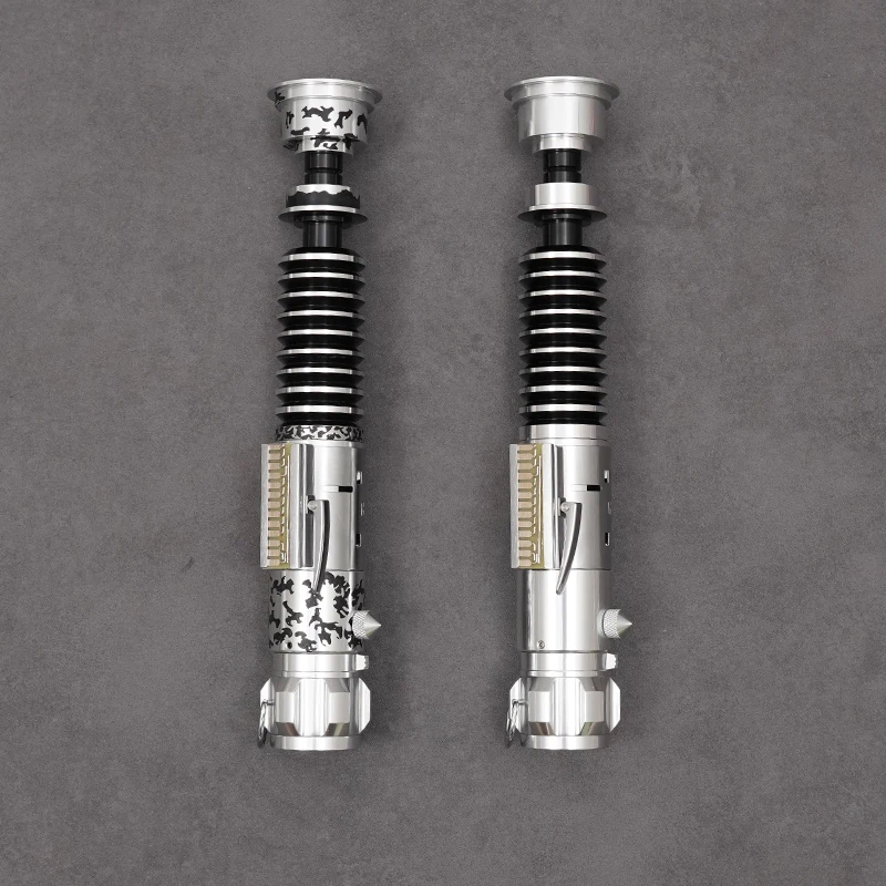 [89SABERS] Luke V2 Vintage saber، جميع المواد المعدنية، إعادة طباعة مقاسات دعامة الفيلم 1:1، مع 19 مجموعة من الخطوط الصوتية والمؤثرات الضوئية.