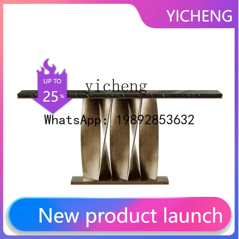 

X2 entrance table, living room opposite door, corridor, creative wall decoration cabinet, simple stainless steel entrance table