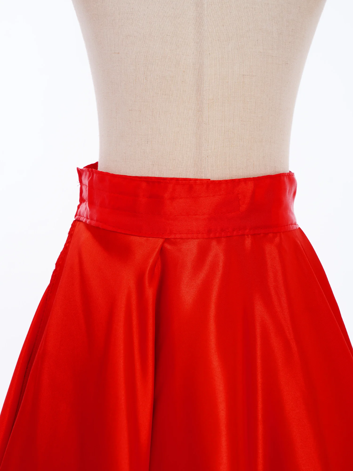 Girls Satin Spanish Flamenco Dancer Costume Childrens April Sevilla Performances Dance Outfit Bullfight Gypsy Dance Long Skirt