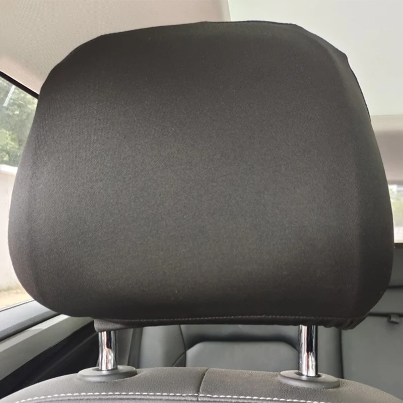 Car Headrest Cover Fully Covered With Anti Dirt And High Elasticity Protective Cover Universal For 5-seater And 7-seater Trucks