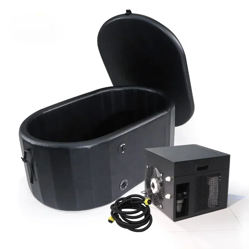 

0.5HP 1HP Cold Plunge Chiller Water Air Cooling Machine for Home Use Ice Bath Chiller Tub