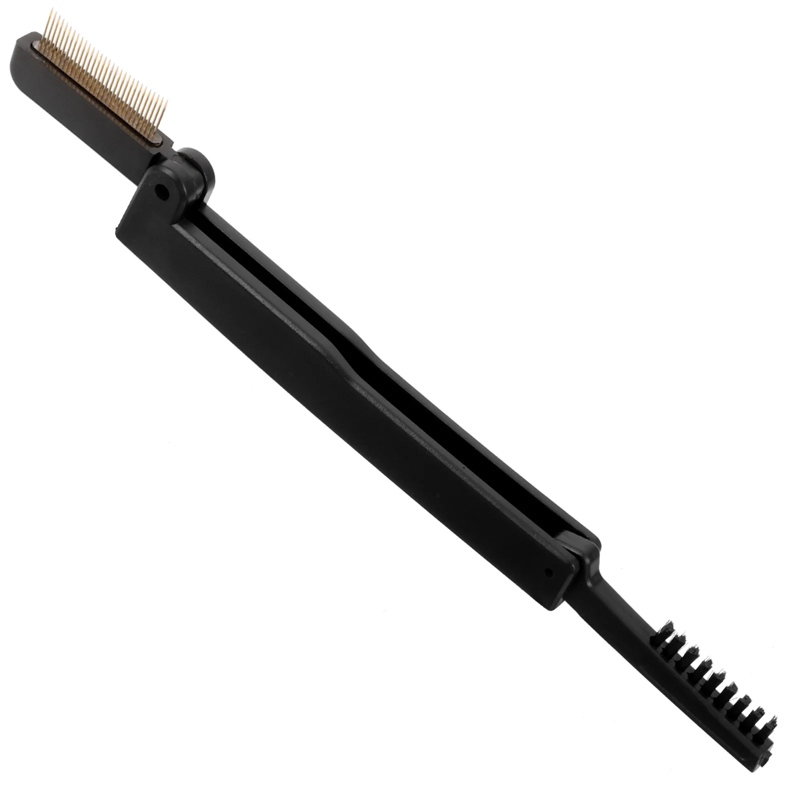 Opvouwbare Wimper Kam Lash Separator Dubbelzijdig Lash Mascara Applicator Wenkbrauw Borstel Lichtgewicht Draagbare Oogmake-up Grooming Tool