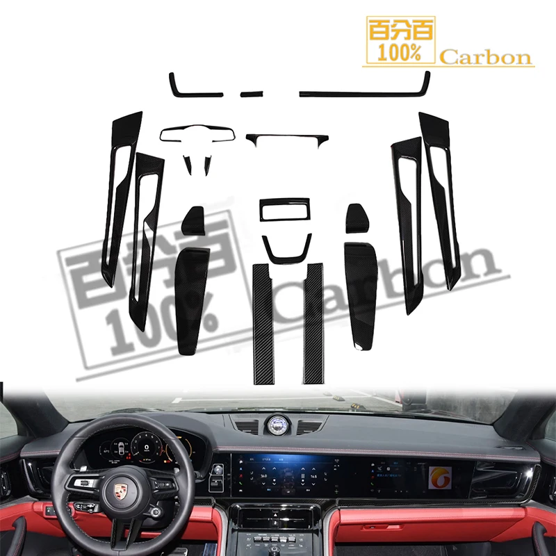 

LHD Only Real Dry Carbon Interior Trims Interior Kits For Porsche Panamera 976 2024up