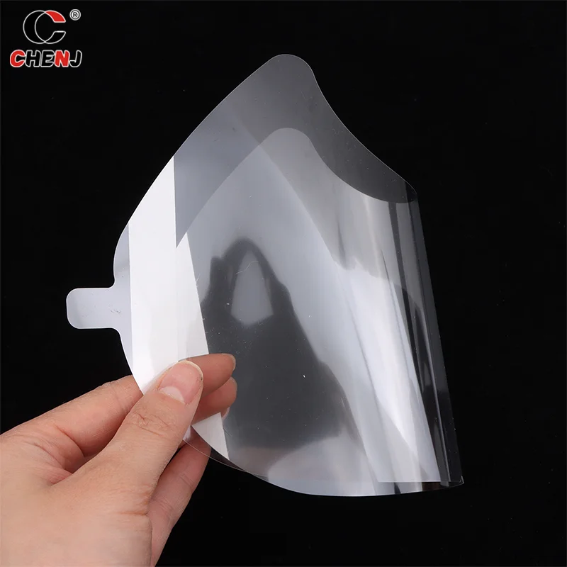 防毒マスク用保護フィルムカバー,耐油性,フルフェイススクリーン,レンズプロテクター,スプレーレスピレーター