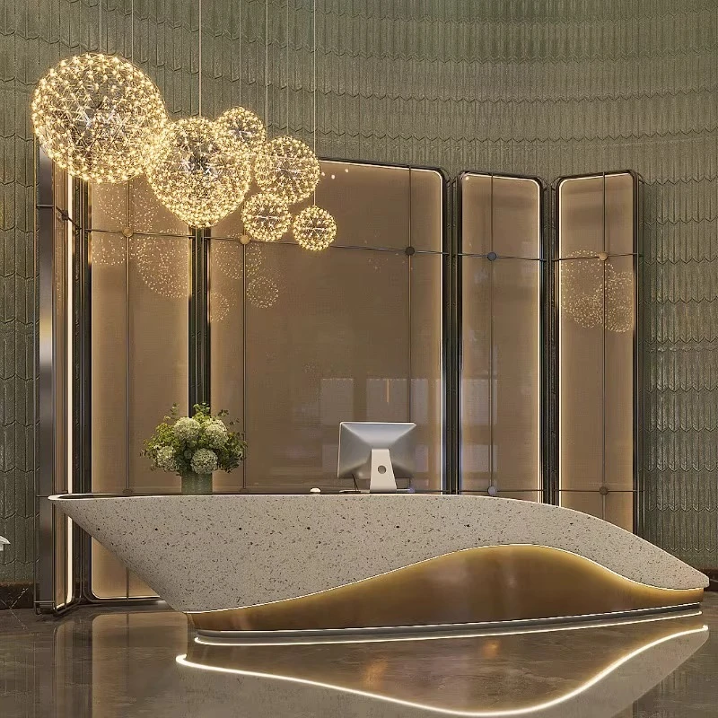 

Customized hotel stainless steel partition, sales department, bar, high-end club, restaurant, card seat, wired glass screen