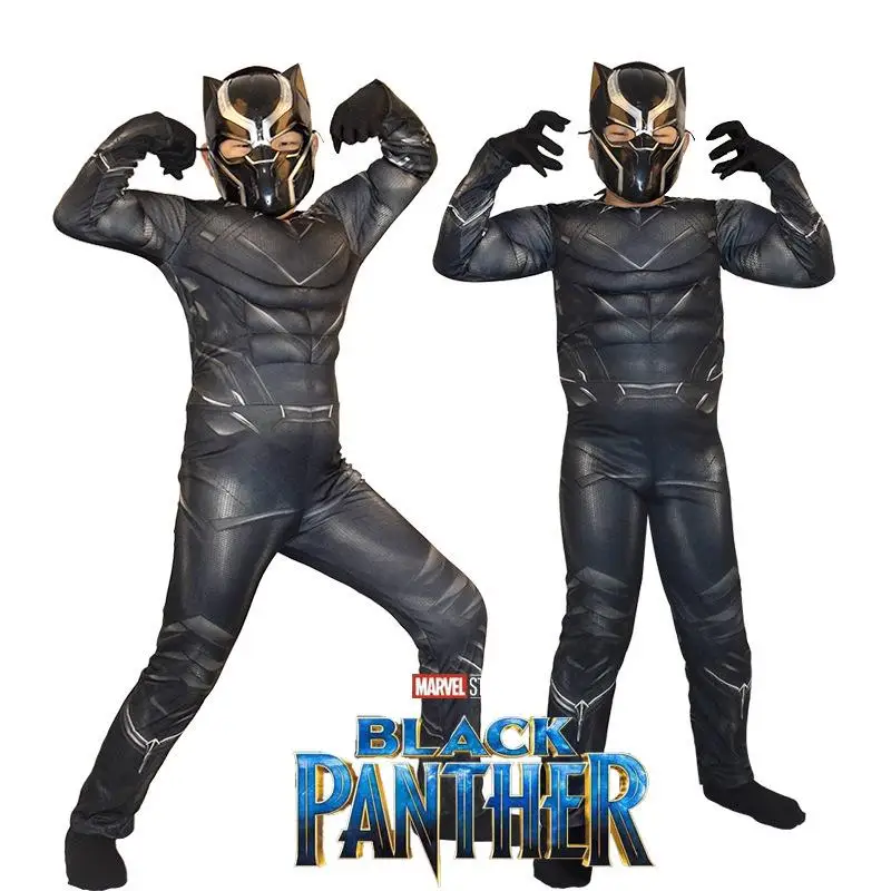 ชุดคอสเพลย์แบล็คแพนเธอร์สำหรับเด็ก  ชุดแสดงเต้นรำฮาโลวีน  ชุดแสดงบนเวที  ชุดพื้นเมืองสำหรับผู้หญิง