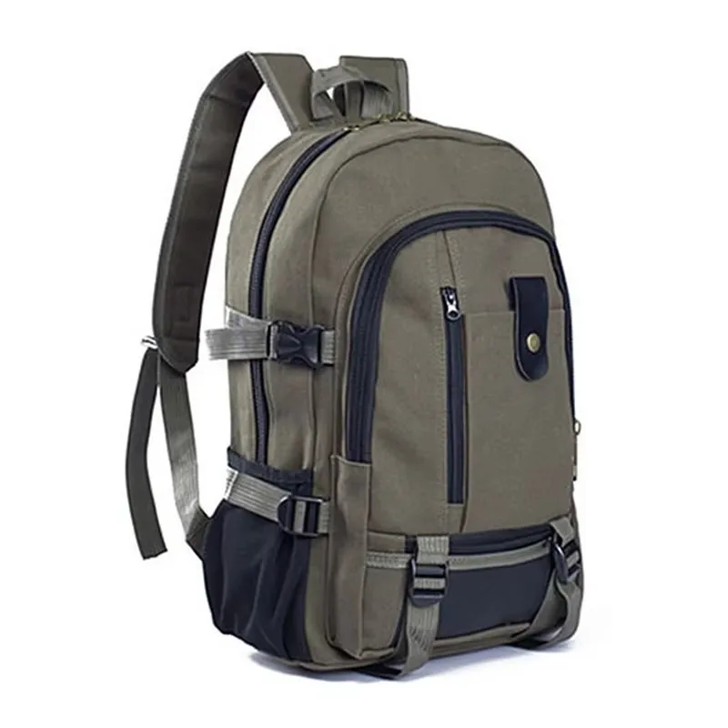Travel Backpack Mountaineering Bag For Teenager Unisex Large Capacity Canvas Student Schoolbag High Quality Kids Backpacks image 5