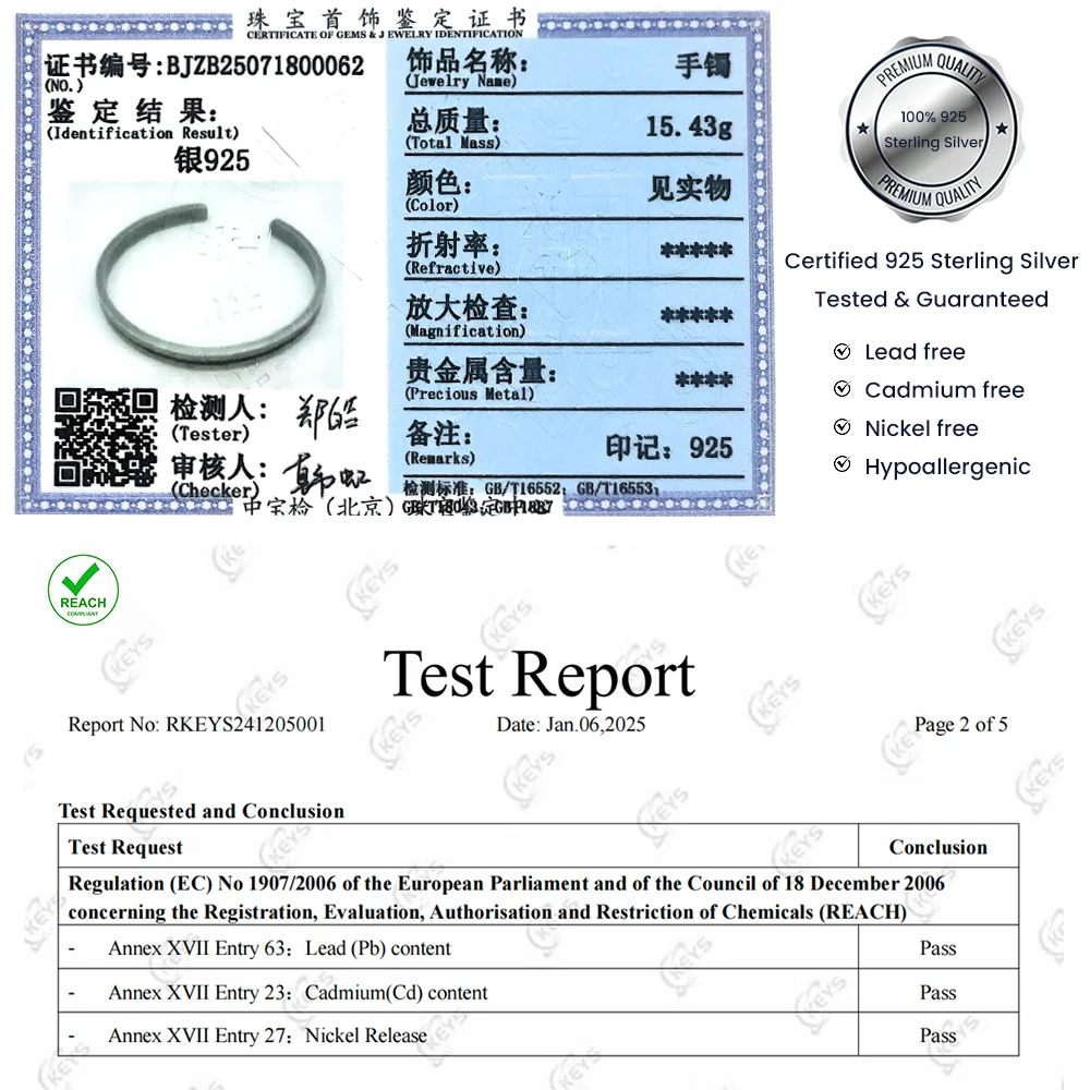 Viking Armband 925 Sterling Silver Men\'s Women\'s Vintage Handmade Bracelet Simple Classic Fine Jewelry Open Cuff Bangle