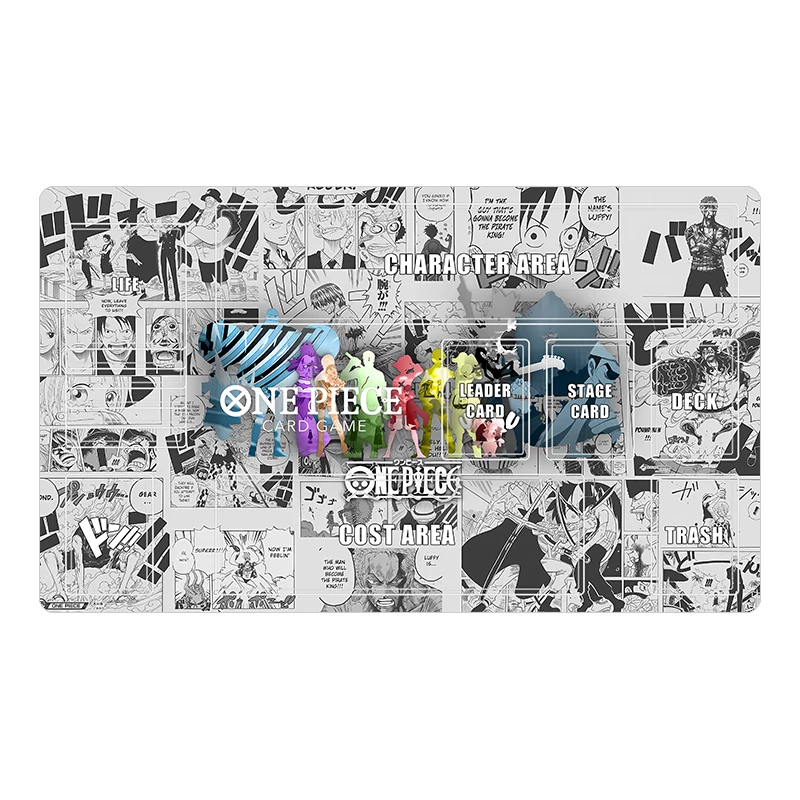 60*35cm 20 Models One Piece Dedicated GAME Card Mat OPCG Battle Luffy Zoro Ace Law Nami Yamato Gift Toy Game Anime Table Mat