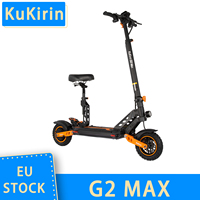 Kukirin G2 MAX electric scooters 1000W 55 KM/H range 70KM battery 48V 20.8Ah 10 inch vacuum tires