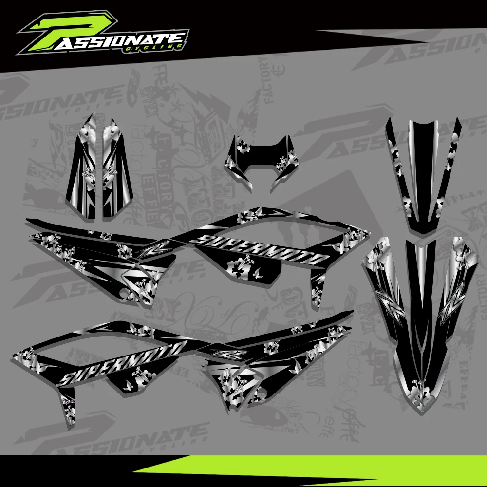 ل Beta RR 4T 125LC 125LC 2021 2022 2023 2024 ملصقات الرسومات الشارات ملصقات عدة دراجة نارية خلفية