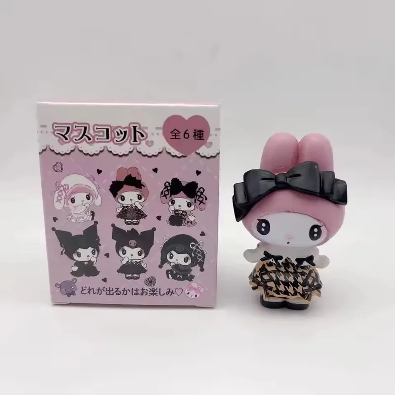 Sanrio Blind Box Kuromi My Melody Cartoon Character Figures Dolls Surprise Bag Cute Model Fans Collection Toy