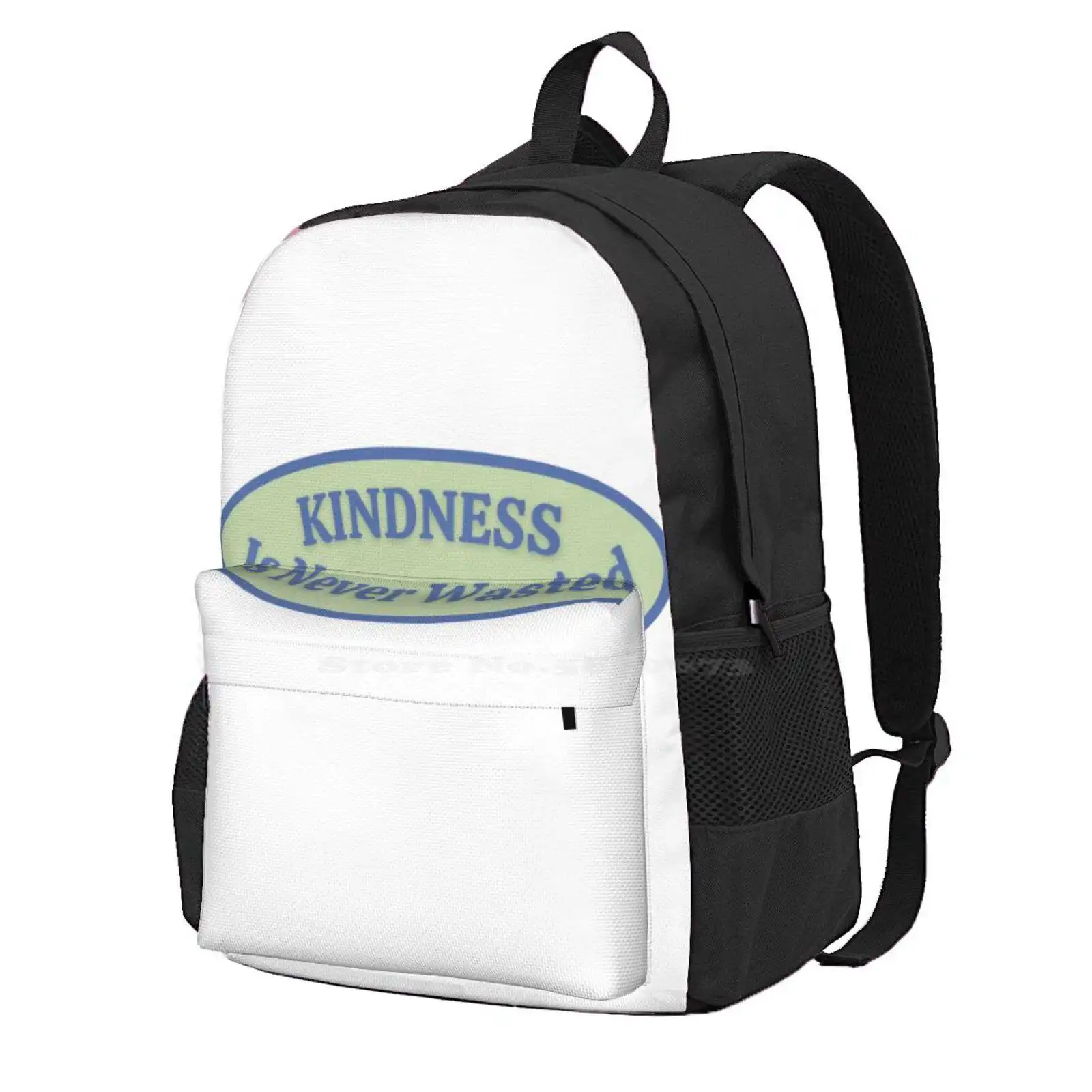 

Kindness Is Never Wasted No.2 Hot Sale Schoolbag Backpack Fashion Bags Blinkart16 Positivity Inspirational Motivational