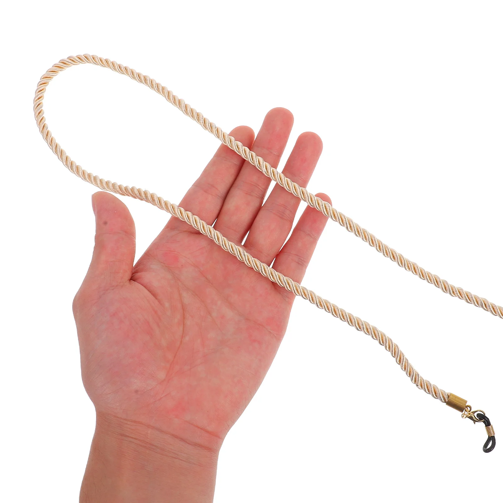 Cadena para gafas, cordón trenzado multifuncional para gafas, correa para el cuello para gafas de sol, soporte para gafas, accesorio de cordón antideslizante