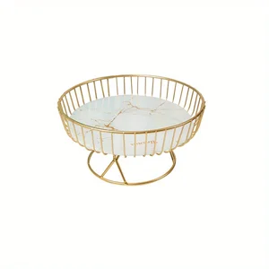 Light luxury fruits dish, creative living room house Basket Fruit Great tea candy dessert snack tray, party sources 10 MAIN LUXURY FRUIT SALES - №5