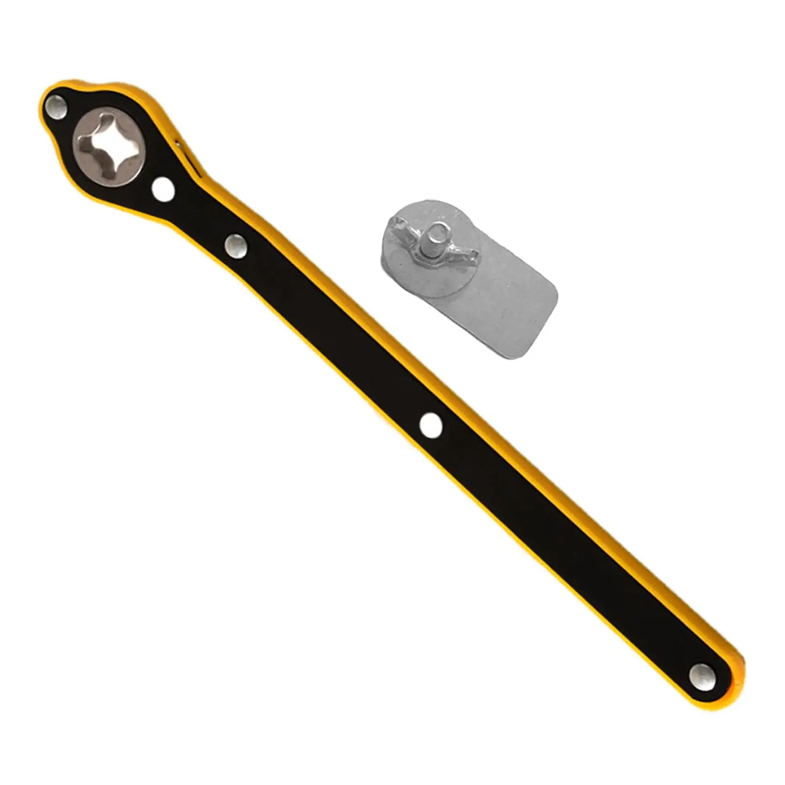 Labor-Saving Ratchet Wrench Hand Rocker for Travel Use and Emergency Wheel / Tyre Changes Handle Handle for Automotive