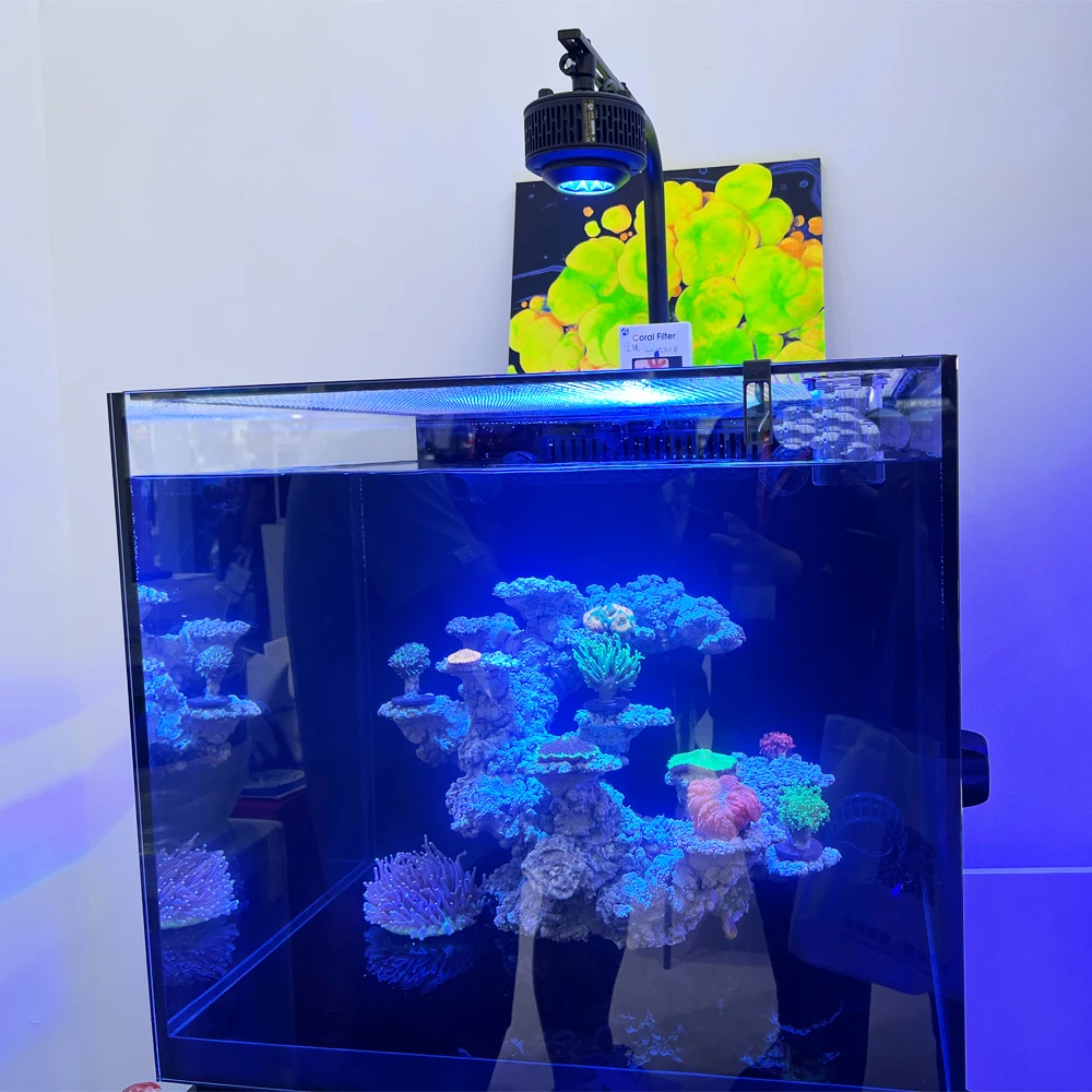 A7s III Smart Full Spectrum 100W WiFi APP Programmable Saltwater Aquarium Marine Coral Reef LED Light