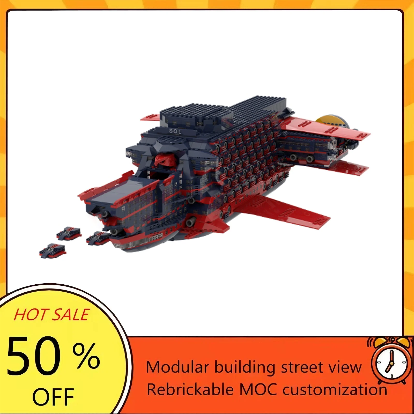 

Набор для сборки космического корабля из 3194 деталей, популярная модель по мотивам фильма «Звездные войны», модульный конструктор, технологичный подарок, игрушка для детей, для сборки в праздничный период