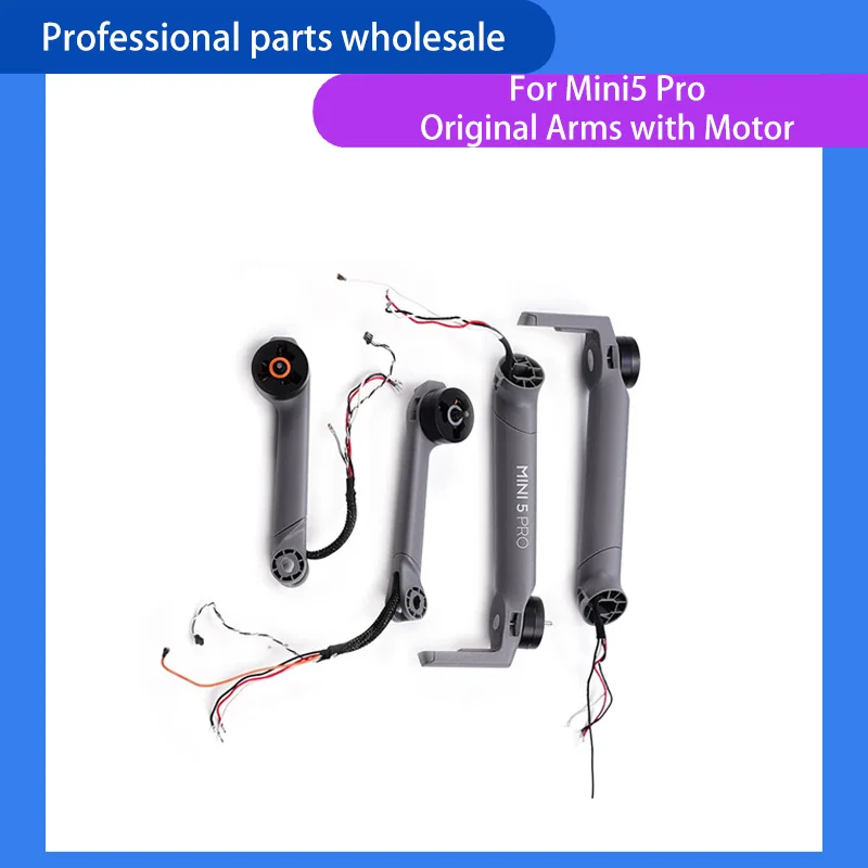 Original Motor with Armfor Mini 5 Pro Drone Accessories Front Rear Left Right Motor Arm for DJI Mini 5 Pro Repair Parts 95% New