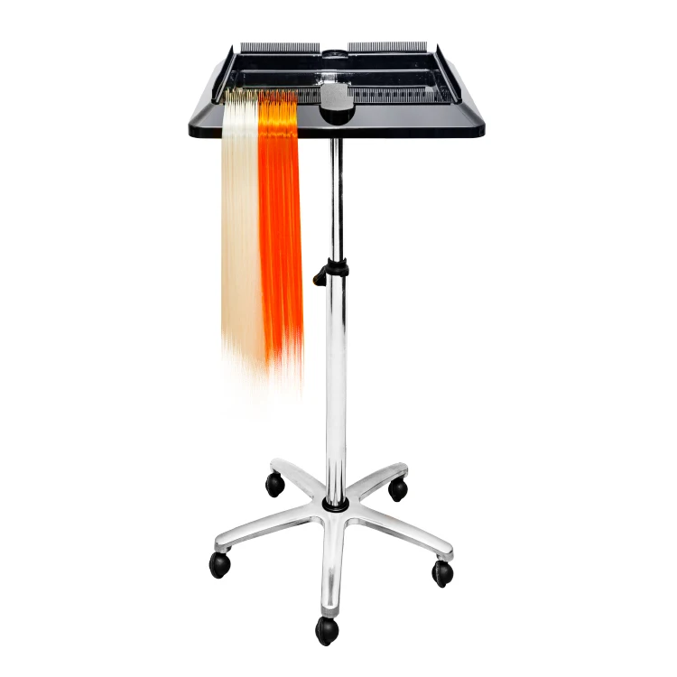 

Barber shop professional salon hairdressing hair extension mobile rolling trolley carts hair extension trolley