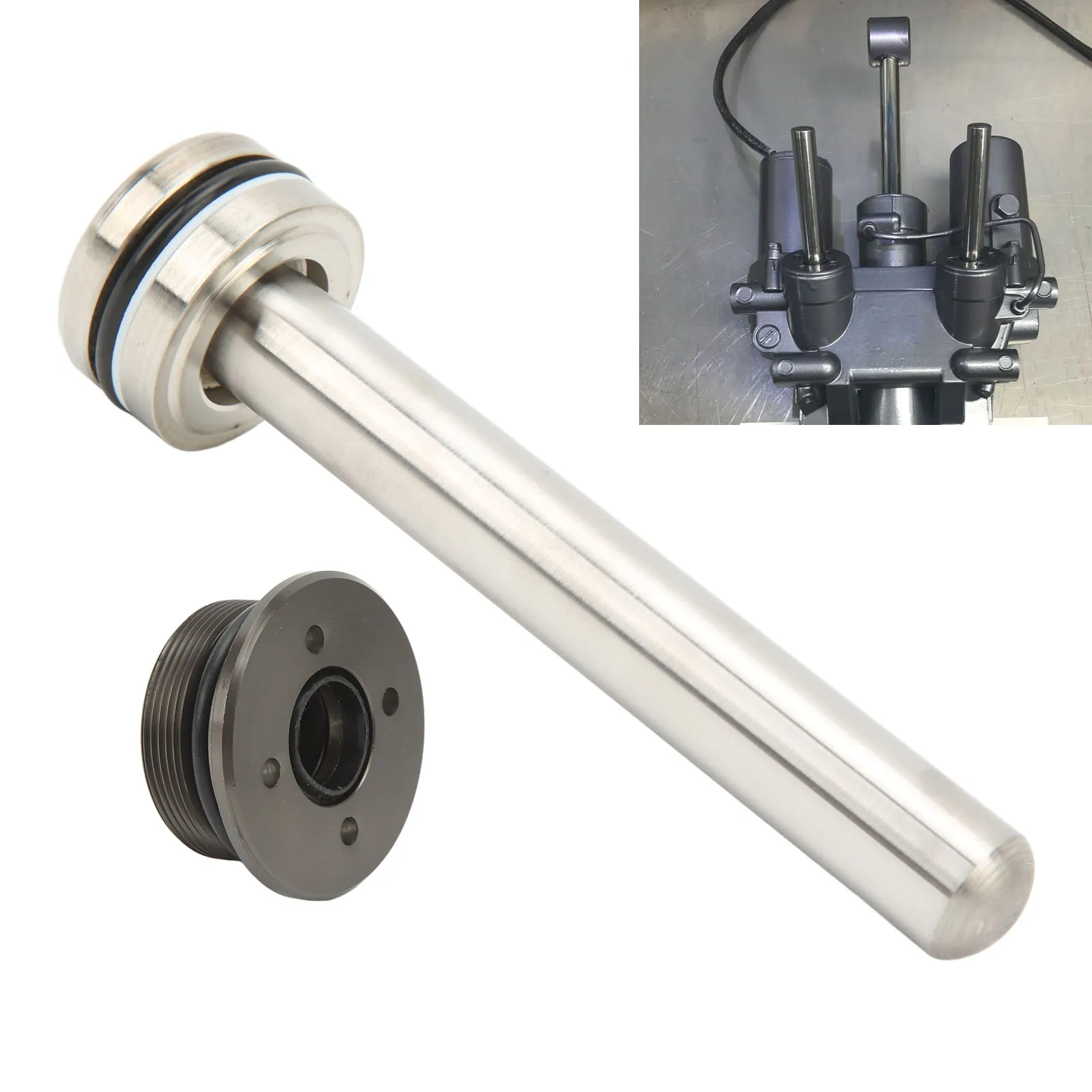 تقليم المكبس الفرعي Assy مع المسمار 56110 ZW1 701 - 304 الفولاذ المقاوم للصدأ - للمحرك الخارجي 90 إلى 250 حصان - ملحق بحري