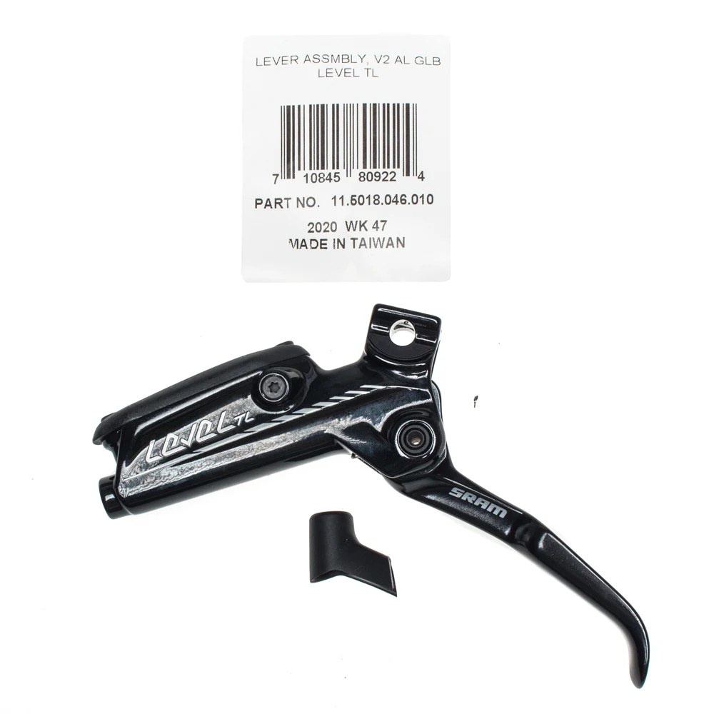 SRAM DISC BRAKE LEVER ASSEMBLY - ALUMINUM LEVER  VERSION 2 BLACK - LEVEL TL   11.5018.046.010