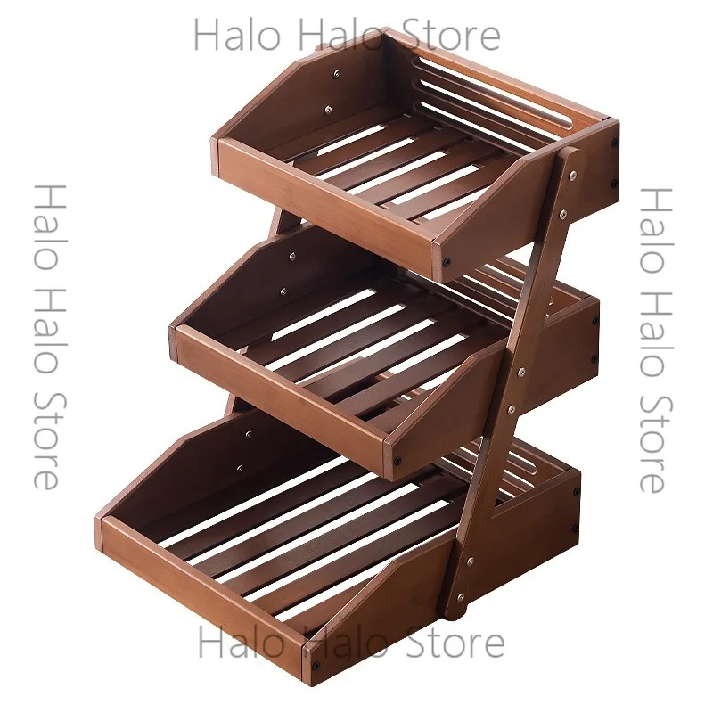 Solid wood vertical inclined storage rack, living room study Bogu rack, sundries, candy figures, tea set, partition shelf