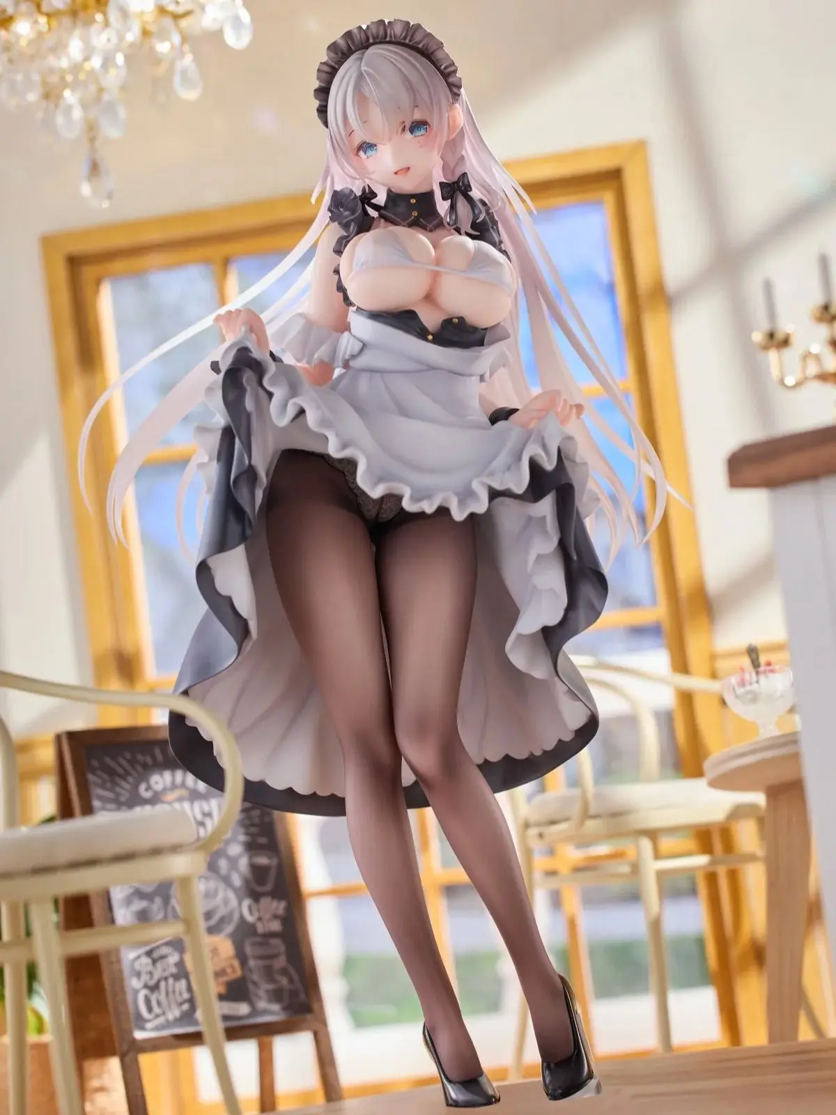 Judai 28cm Original Otherwhere Maid no Oneesan Maid Sister Cynthia PVC Action Figure Model Toys In Stock