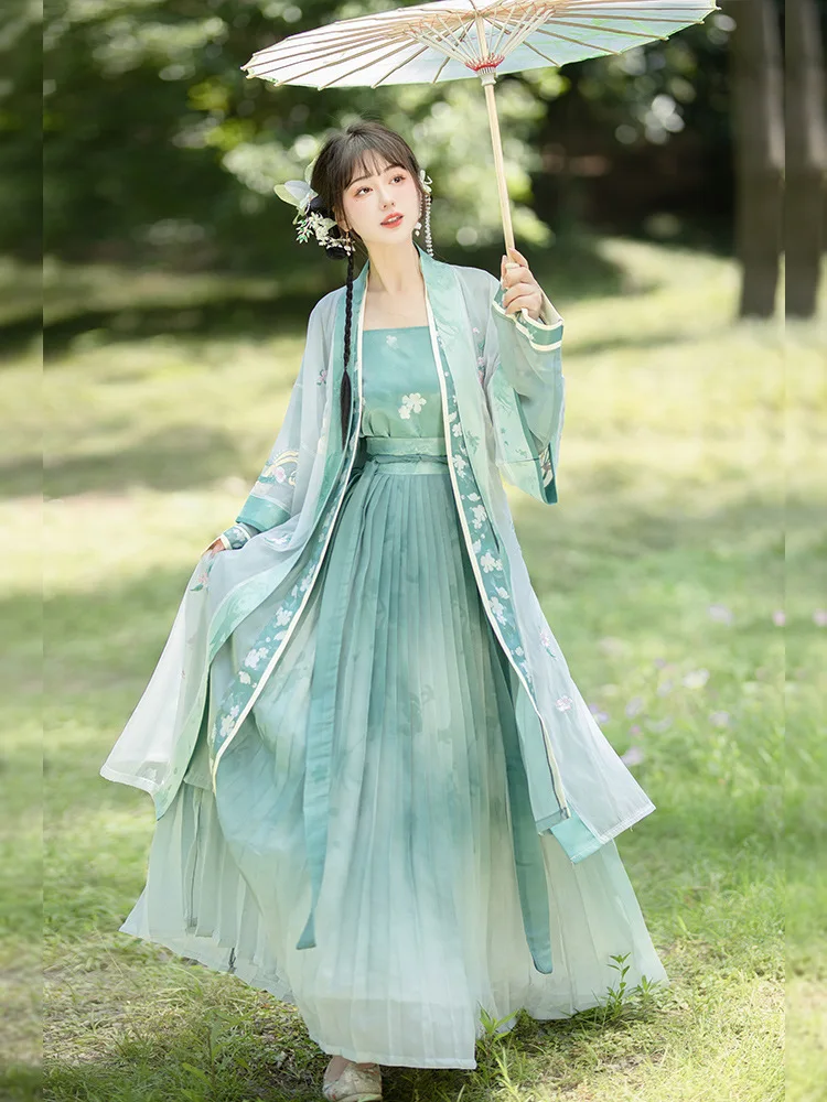 

SS08 Hanfu Новинка 2024, женская летняя одежда в китайском стиле