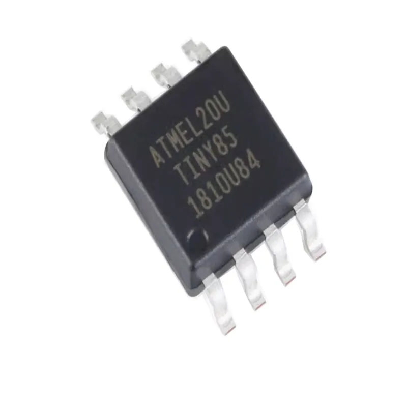 Brand new original genuine SMT ATTINY85-20SU ATTINY85 SOIC-8 8KB 20MHz 8-bit microcontroller