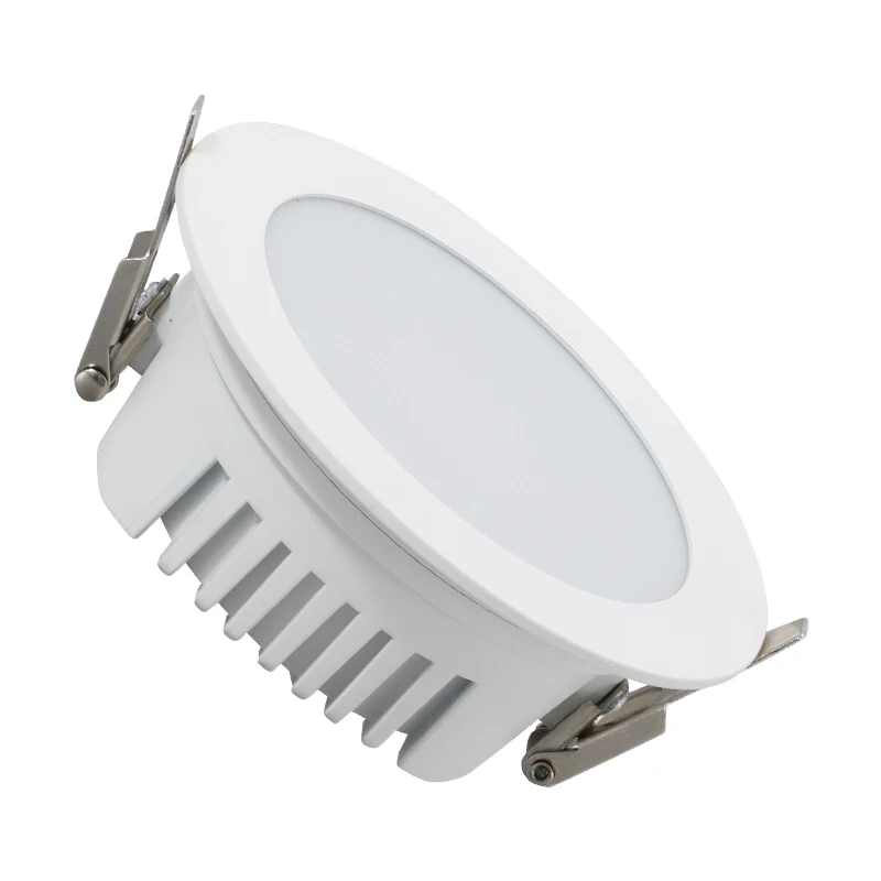 7W/10W/12W Anti Glare Spotlight สำหรับห้องนั่งเล่นห้องนอนห้องน้ำกันน้ำ Led Downlight ฝังไฟเพดานแอลอีดีภายใน