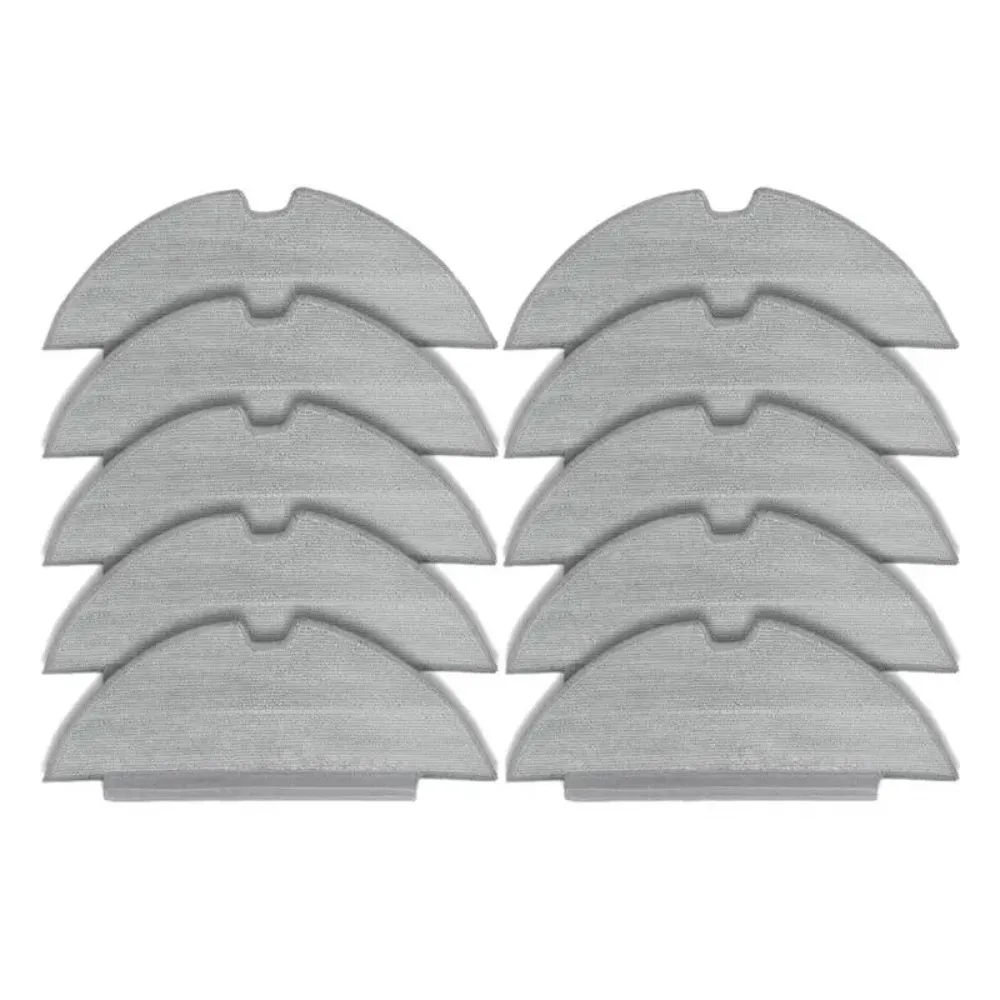 

A78E-10Pcs Mop Cloth Pads For Eufy Robovac L35 Hybrid+, LR30 Hybrid+ Robot Vacuum Accessories