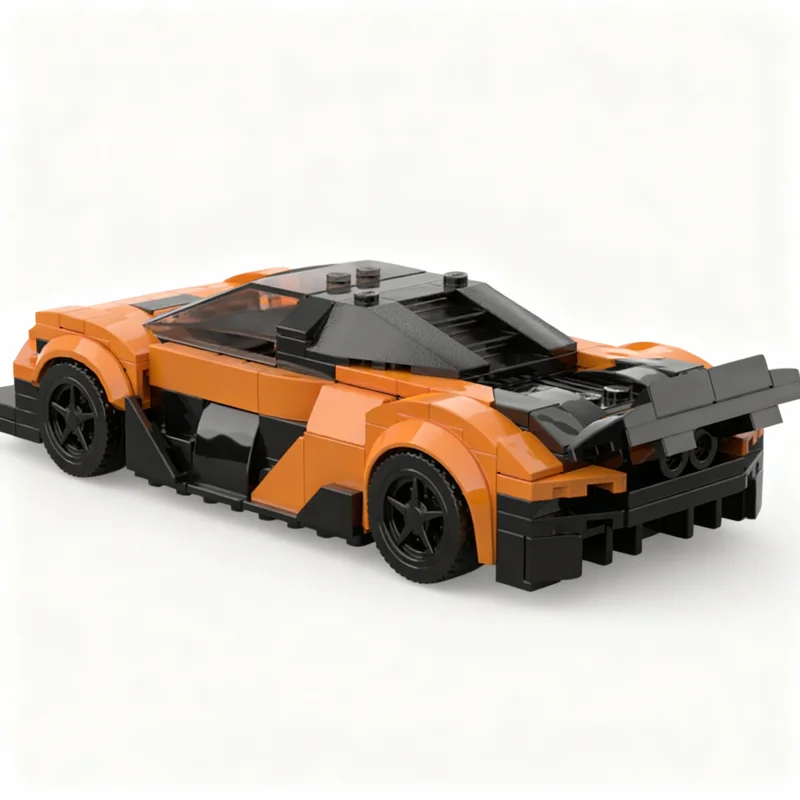 ตัวต่อรถ McLarenesd 290 ชิ้น ของเล่นประกอบแบบ MOC ของขวัญคริสต์มาส ของเล่นเสริมสร้างจินตนาการ ไอเดียของเล่นเสริมพัฒนาการ ของขวัญวันเกิดสำหรับเด็ก