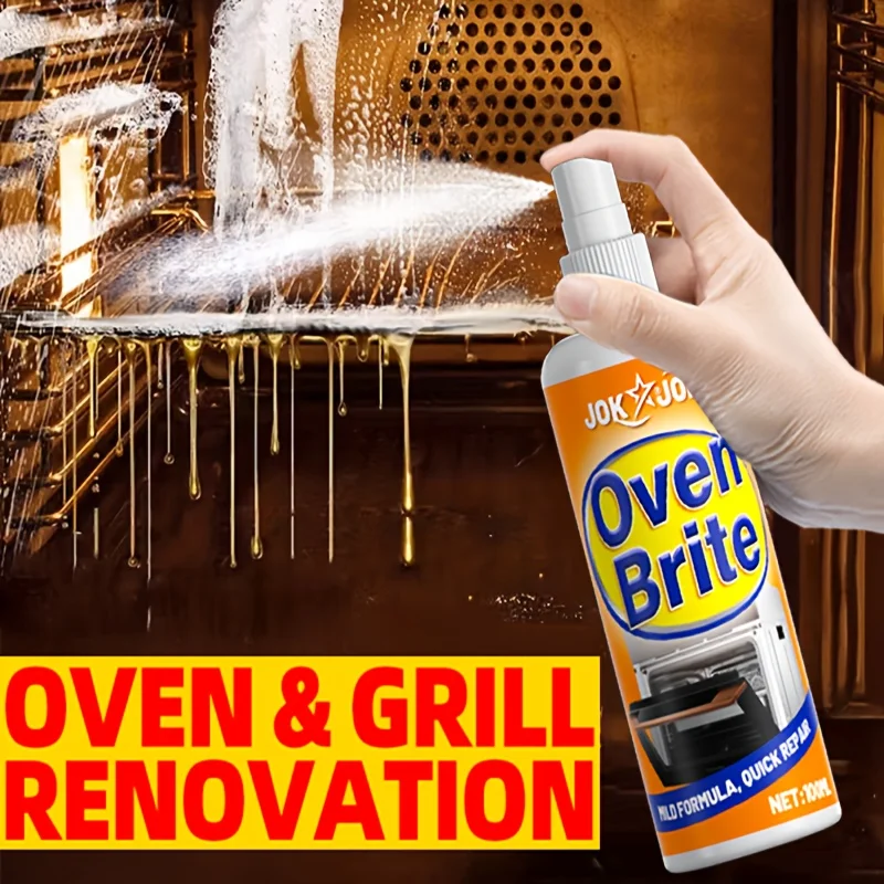 Oven& Grill Maintenance Products,Strong Formula,Fast Results,Kitchen Appliance Surface Refresher,Specialized Oven Cleaning Agent