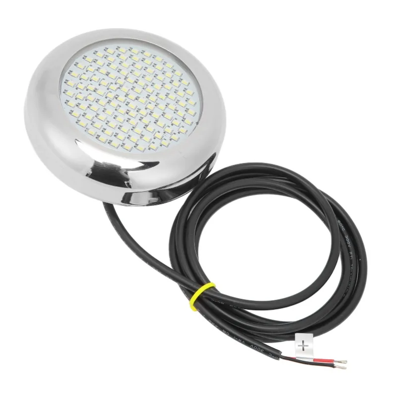 

108LED Underwater Light -12V, White Blue Light, Waterproof Underwater Boat Light for Ships Yachts Boats - Marine Light Accessory