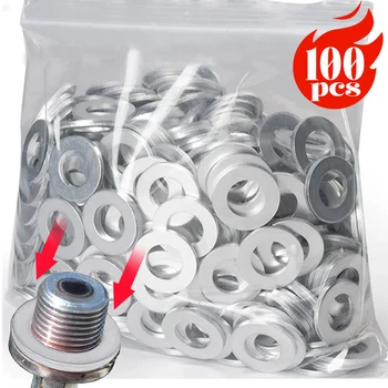 Car Engine Oil Drain Plug Gaskets 14MM for Most Kia Hyundai 2151323001 21513 23001 21513-23001 Wearing Part Automotive Accessory