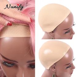 New Silicone Cap For Hair Pvc Anit Slip Wig Cap For Display Wigs On Mannequin Head Universal Silicone Hair Caps Wig Accessories