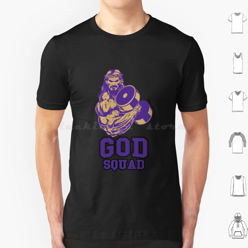 Kelvin _ S God Squad T Shirt Big Size 100% Cotton Righteous Gemstones Gemstones The Righteous Gemstones Danny Mcbride Edi