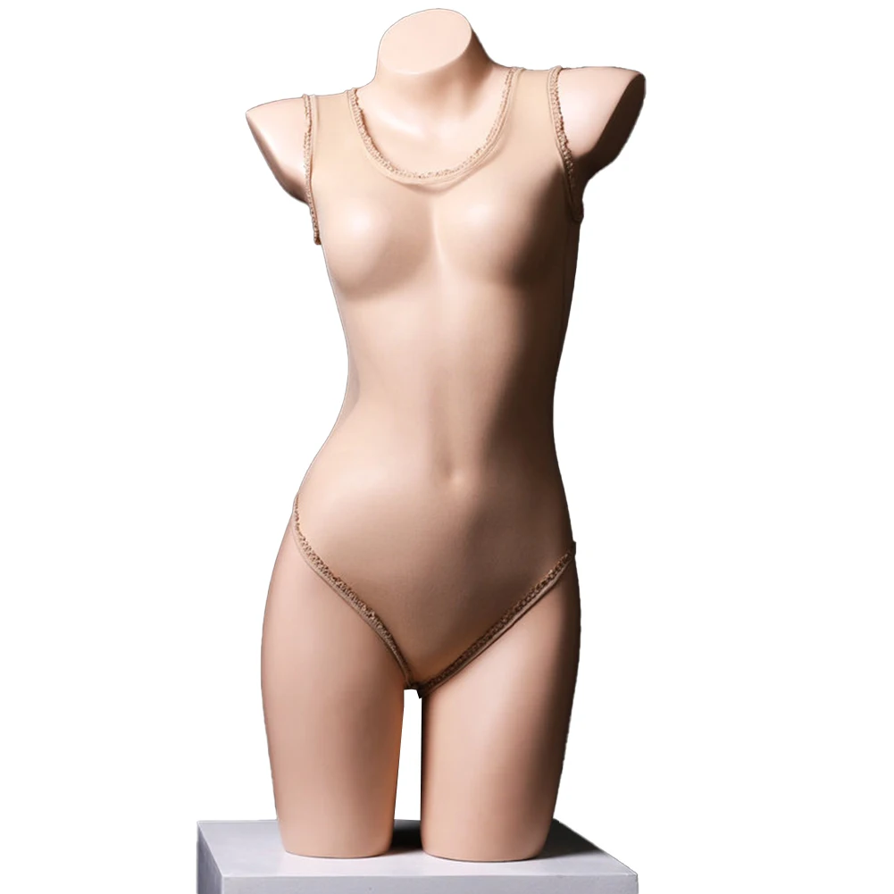 Medias Body para mujer Nylon Regular Ver a través de ropa de dormir transparente sexy Slight Strech Color sólido Moda cómoda