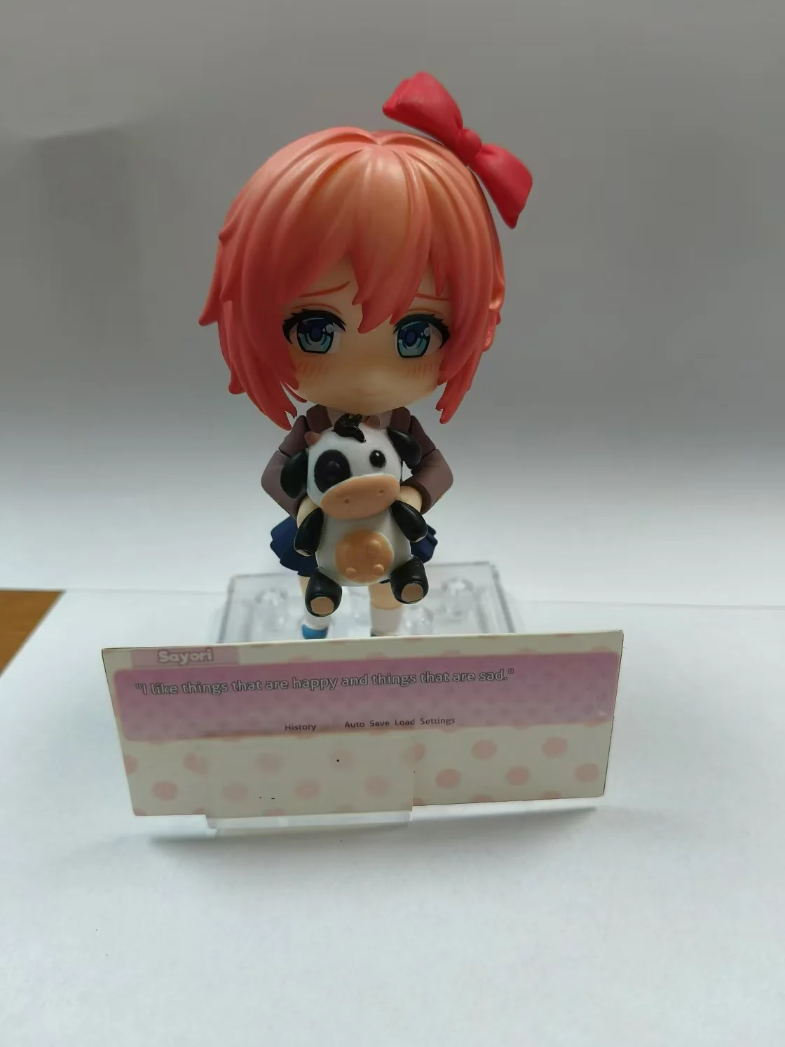 Anime Doki Doki Literature Club! Sayori 2250 cute girl  Articulated Figure Model Toys Christmas Gift 10cm
