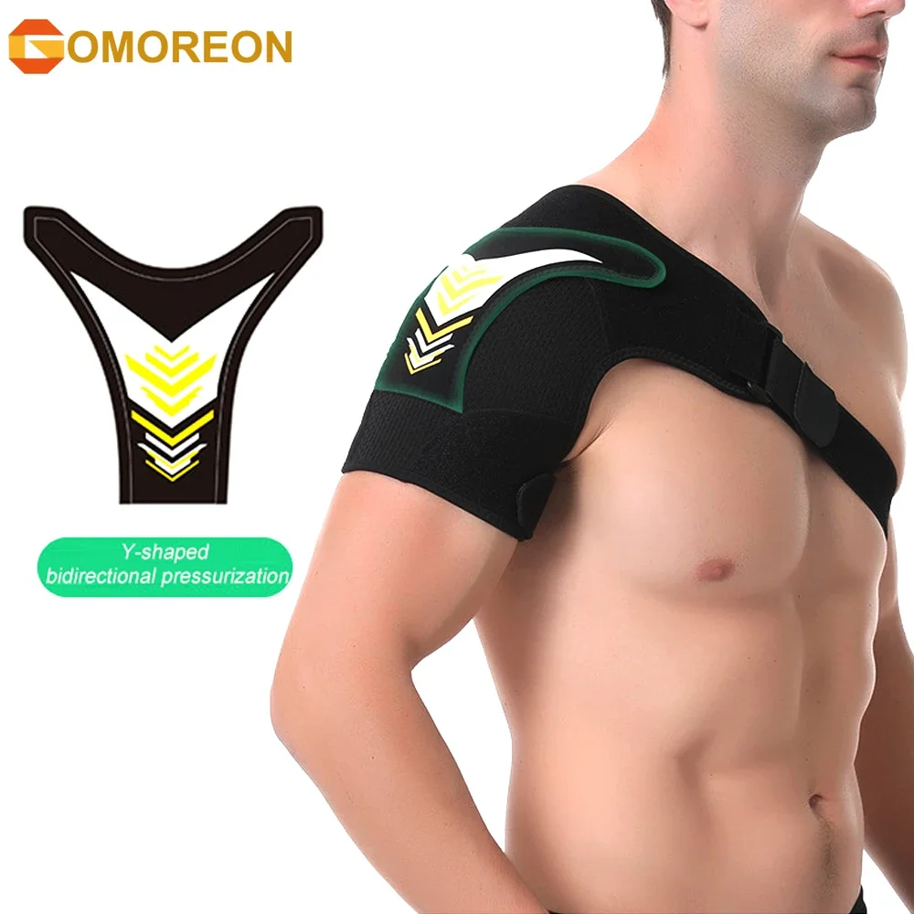 

Shoulder Brace for Men Women, Orthopedic Shoulder Compression Sleeve for Torn Rotator Cuff, Dislocated AC Joint, Other Injuries