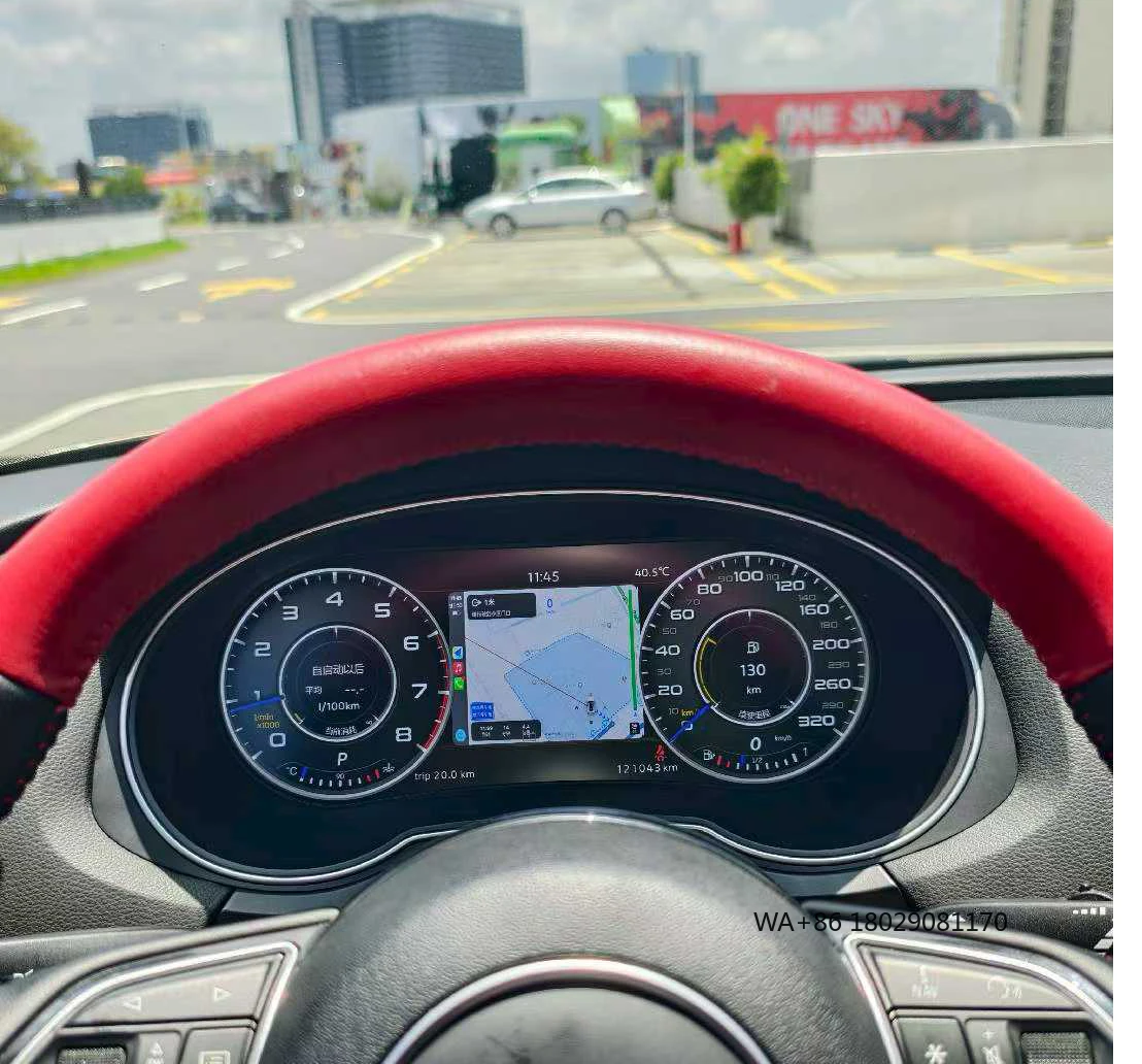 

Car Dashboard Cluster Digital for Audi Q3 2012-2018 Carplay Digital Speed Table Cockpit Speed Meter Screen Headunit