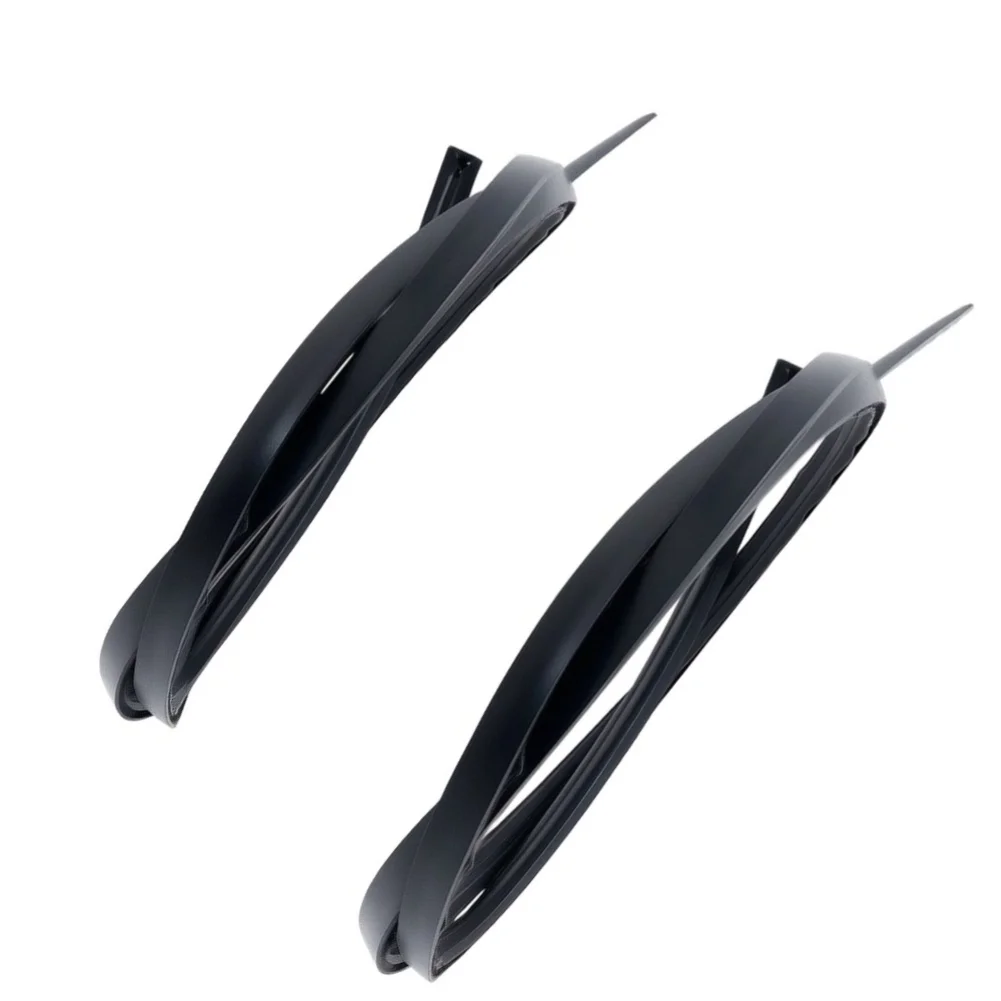Roof Drip Molding Strip Set For Nissan For Versa Sedan 2012 To 2018 Replace 738533AW0A 738523AW0A Rubber Weather Seal Kit