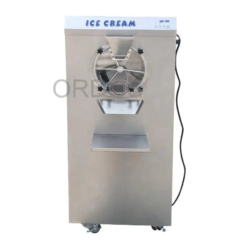 Industry Hard Ice Cream Make Machine Stianless Steel Hard Ice Cream Machine For Business Hotels Restaurant Beverage 3700w