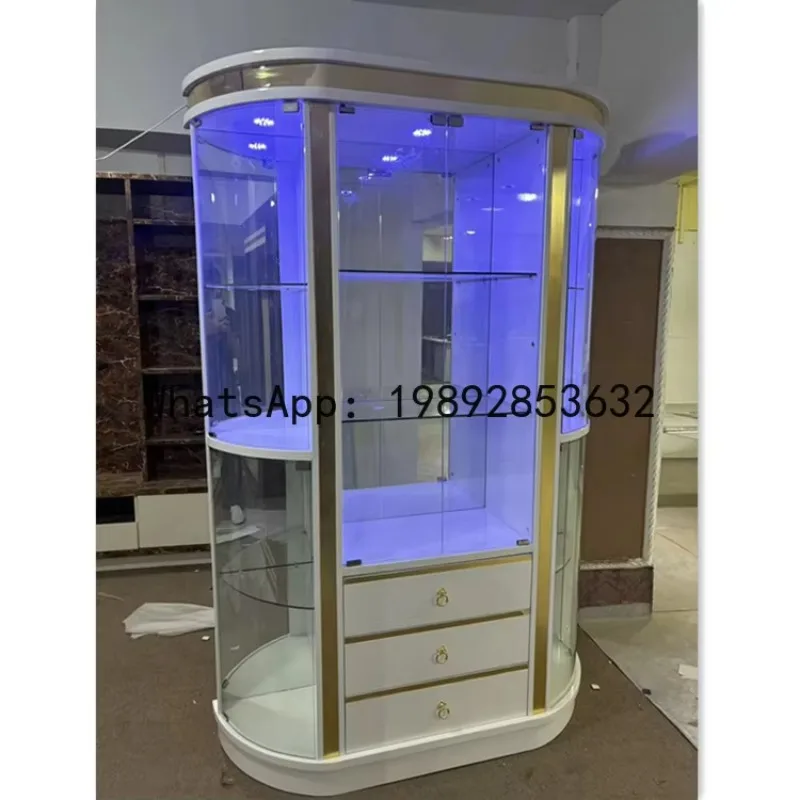 

a22 living room off-white wine cabinet - premium multifunctional storage cabinet & entryway console