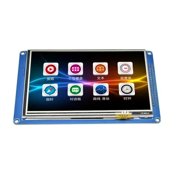 Fabrika orijinal 5.0 "800*480 SSD1963 akıllı ekran 5.0 inç 8080 LCD TFT modülü dokunmatik TFT ile ekran